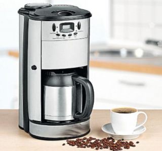 Coffee Maxx Premium mit Kaffeemühle Kaffeemaschine mit Isolierkanne