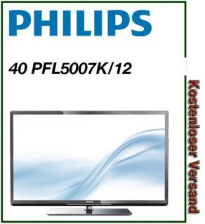 Philips 40 PFL5007K/12 LED Fernseher 102cm / 40, Full HD, 400Hz, Neu