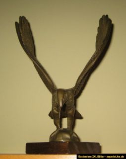 Adler aus Messing Keine Massenware  24cm Hoch, Greifvogel Skulptur