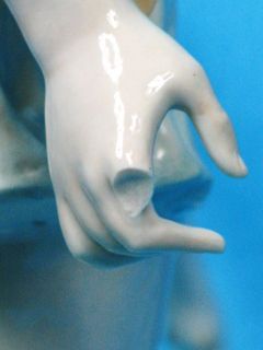 Hutschenreuther Figur 52 cm Diana mit RehTutter Figure Figurine um