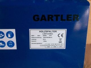 HOLZSPALTER 8 Tonnen 400V Elektromotor Brennholzspalter