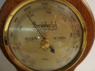 Regen Schön Wetterstation Außenthermometer Barometer Hygrometer