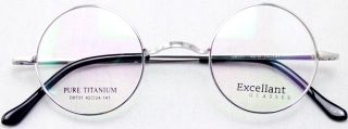 HARRY POTTER Titan Silber Retro Runden Brillenfassung Brillengestell