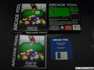Arcade Pool Commodore Amiga Game Spiel Jeux Gioco 500 etc