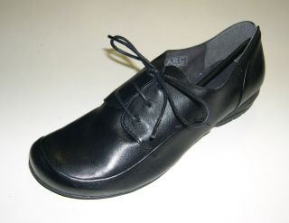 Schuhe Schnürer Halbschuh schwarz Art 1.604.08 echt Leder