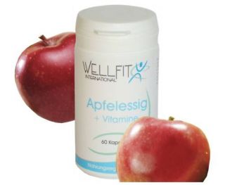 Apfelessig Abnehm Kapseln + Vitamine diätunterstützend