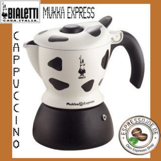 Bialetti Mukka Express Espressokocher Cappuccinomaker 2 Tassen Moka