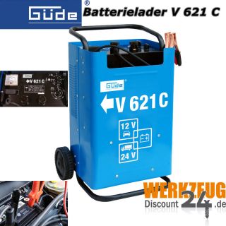 Güde Batterielader Ladegerät V 621 C Startgerät PKW LKW 12 24 V