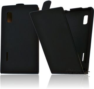 Flip Case LG E610 Optimus L5 Vertikaltasche Handytasche Etui Cover