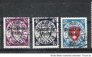 Deutsches Reich 1939, Freimarken von Danzig , Aufdruck Deutsches