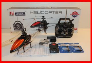 Kanal RC Hubschrauber Helikopter F629 LCD Displ 2 4Ghz mit Gyroscope