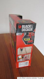BLACK&DECKER EPC126BK Akku Bohrschrauber NEU OVP 5J. Garantie