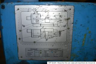 Drehmaschine VDF Boehringer Göppingen M670 Drehlänge 6000 mm