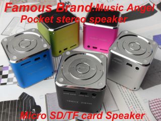 Latest Mini Portable Music Angel USB Stereo Lautsprecher Micro SD TF