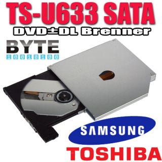 Toshiba Samsung TS U633 DVD±RW/DL 9,5mm Ultraslim SATA