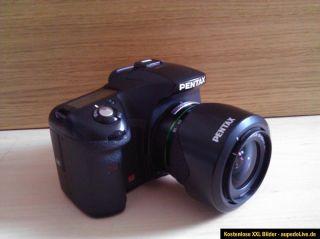 Pentax K10D Spiegelreflex, Kit mit 18 55mm 3.5 5.6 AL II + 8GB SD