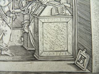KUPFERSTICH MARCANTONIO RAIMONDI ALBRECHT DÜRER 1510 VERKÜNDIGUNG