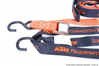 KTM Spanngurte Tie Downs mit Haken KTM Duke 200 2012