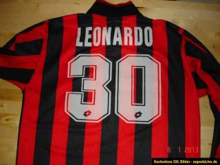 Lotto langarm Trikot Shirt AC Mailand Milan Leonardo 1997 Gr L XL