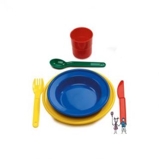 tlg Kinder Küche Ess Service / Geschirr Tasse Teller Gabel von