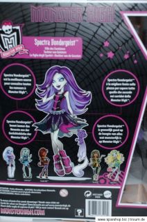 Spectra Vondergeist Puppe Monster High X4626 Mattel