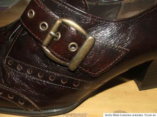 Tolle Schuhe Pumps von Gabor NEU Gr. 5 / Gr. 38 braun Leder