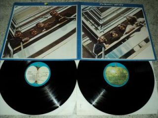 LP THE BEATLES 1967 1970 blaues/blue Album DLP 1C188 05
