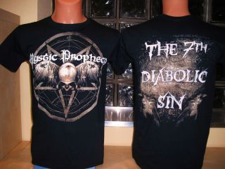 Mystic Prophecy   7th Sin (Ravenlord) T Shirt M, L, XL, XXL Metal