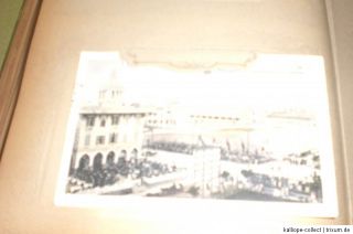 Postkarten Album um 1900   129 Karten nach Dresden Europa Ägypten