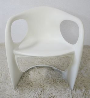 von/of 10) Original 1973 CASALA ARMLEHNSTUHL Space Age Chair Design
