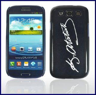 Back Cover Für Samsung Galaxy S3 i9300 Kemal Atatürk Imza Schutz