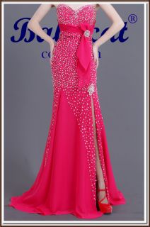 A702P Abendkleid Ballkleid Abend Robe Stickereien pink 34  48 oder