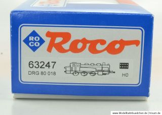 Roco 63247 – Dampflok BR 80 018 der DRG, digital