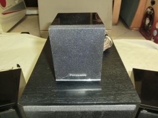Panasonic 5.1 Dolby Digital Lautsprecher, SB W300, SB DT100, SB AFC301
