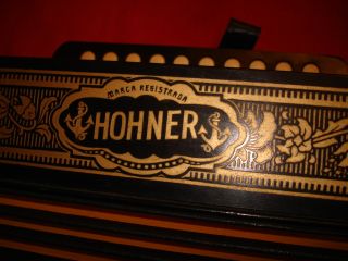 Hohner Ziehharmonika Knopfakkordeon Marca Registrada