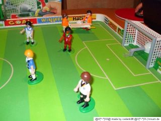 Fußball Stadion von Playmobil mit Zusatz Set ♥ TOP ♥Original