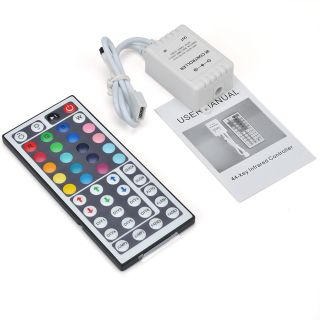 NEU 44 Keys Fernbedienung+IR Controller Kontroller Steuerung LED RGB