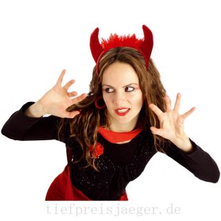 TEUFEL HÖRNER # Karneval Fasching Teufelshörner Engel Satan Kostüm
