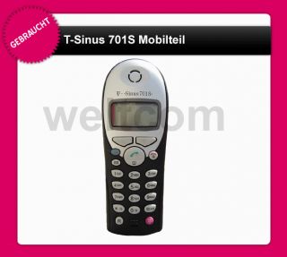 Telekom Sinus 701S 701 S Mobilteil analog/isdn fähig