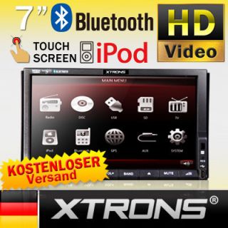 TD713 7 HD Autoradio doppel 2 DIN DVD Player USB Bluetooth SD MP3