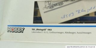 Märklin 28503   Schnellzug Rheingold der DB, neuer Motor + Decoder
