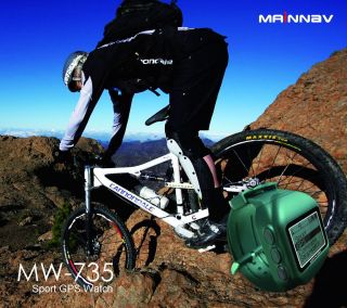 NEU   Mainnav MW 735 GPS Sport Uhr   Kompass   TrackBack
