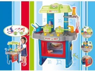 Spielküche Kinderküche Kinderspielküche Spielherd mit Licht & Sound