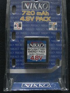 Nikko Ni Cd Battery Energy Pack 4,8V 720mAh Slot in
