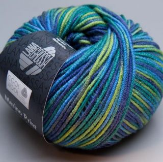 Grossa Merino superfein Cool Wool 734 as blue 50 Wolle