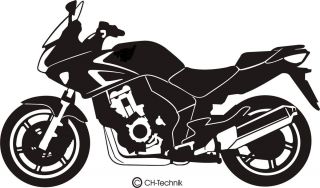 Aufkleber Motorrad Honda CBF 1000