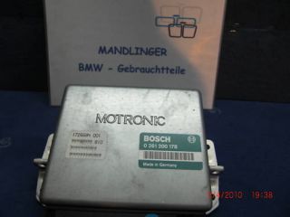 BMW e32 Motorsteuergeraet Motor 730i 138 KW M30 Motor 1748261 Bosch