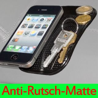 Anti Rutsch Matte Haft Pad schwarz Handy Schlüssel KFZ Auto Küche
