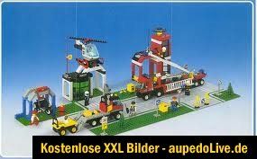 Lego City Nr. 6464, Polizei, Feuerwehr und Werkstatt; Bauanleitung