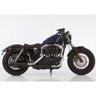 Falcon Double Groove Auspuff Harley Davidson Sportster XL 883 06  slip